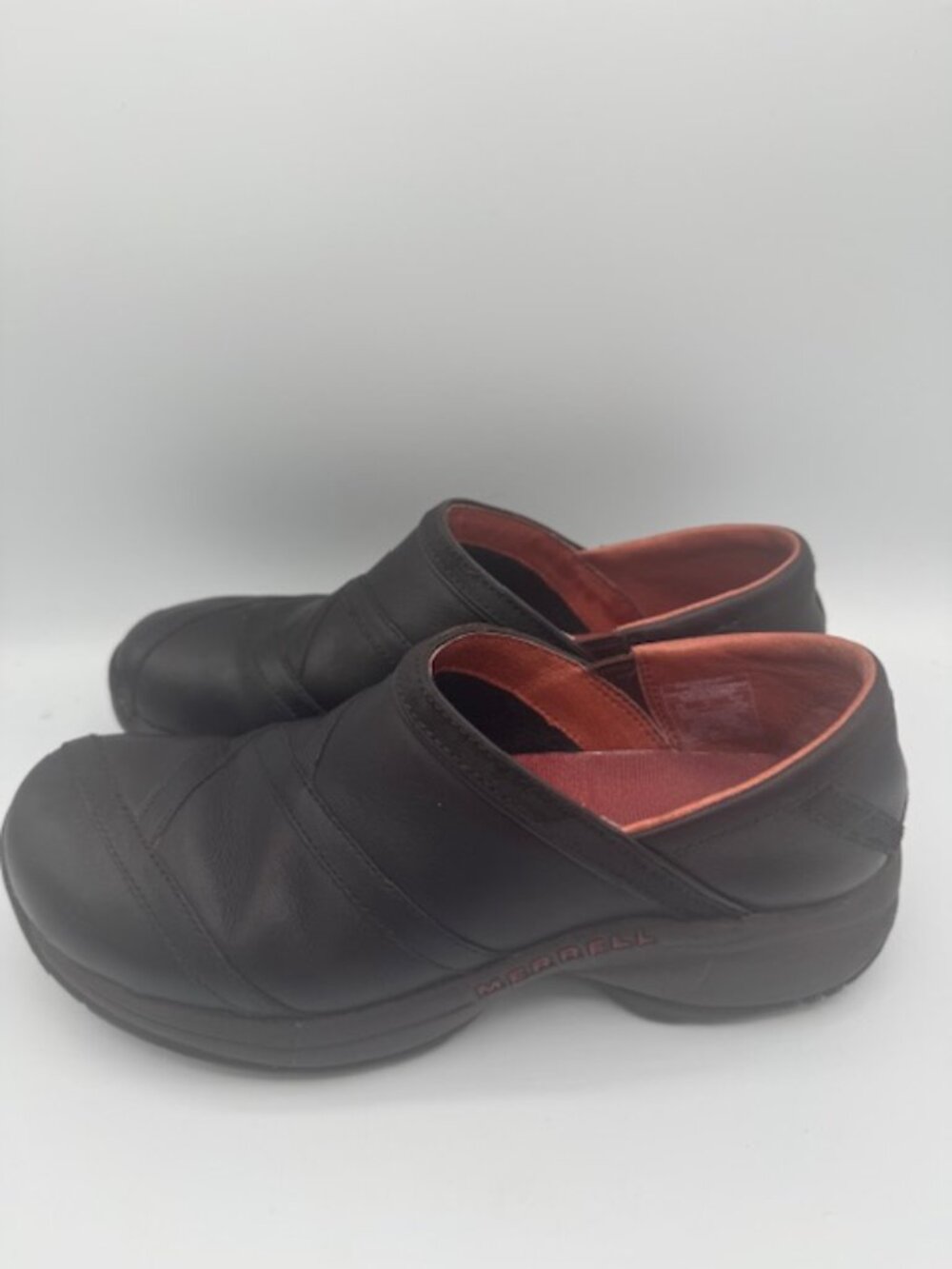 Merrell Primo Patch Slip-On Clog Shoes Bug Brown Women's 7.5